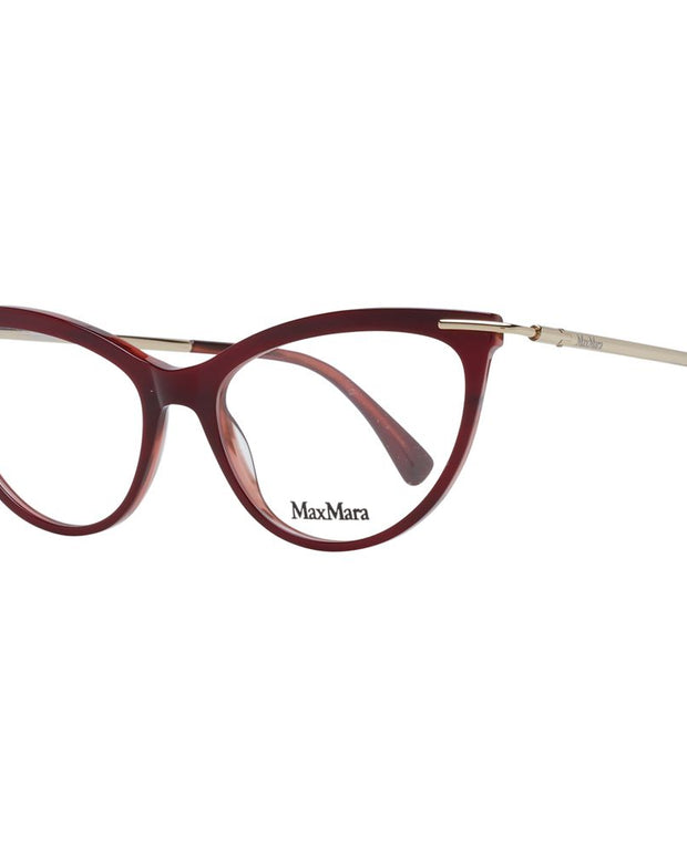 Burgundy Plastic Glasses (Frames)