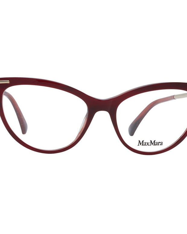 Burgundy Plastic Glasses (Frames)