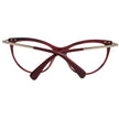 Burgundy Plastic Glasses (Frames)