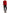 Red Wool Knitted Crew Neck Pullover Sweater