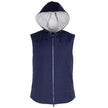 Blue Wool Men Vest