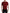 Maroon Collared Short Sleeve Silk T-shirt