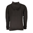 Black Cotton Men Sweater