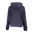 Blue Cotton Women Sweater