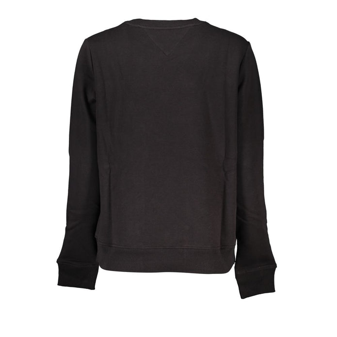 Black Cotton Women Sweater