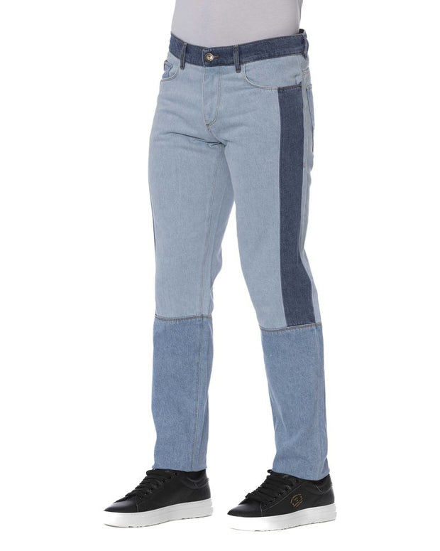 Blue Cotton Men Jeans