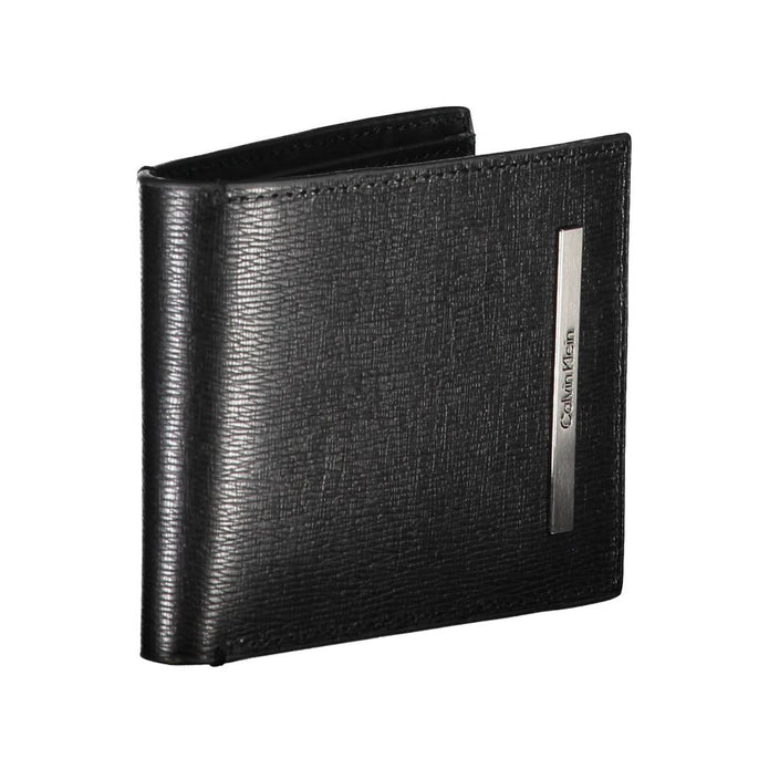 Sleek Black RFID-Blocking Wallet