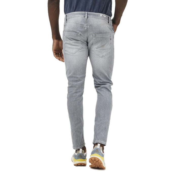 Elegant Grey Stretch Icon Jeans