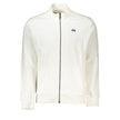 Elegant White Fleece Sweatshirt - Regular Fit