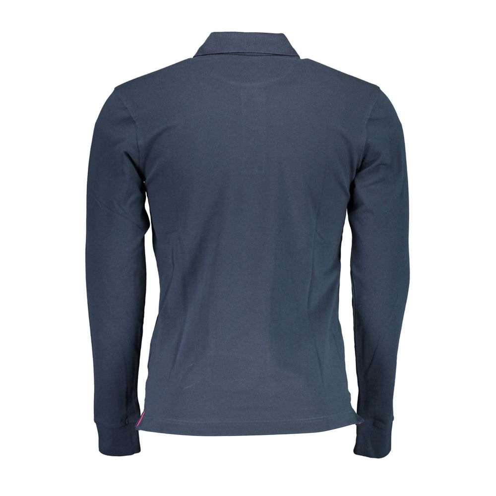 Elegant Long-Sleeved Slim Fit Polo Shirt