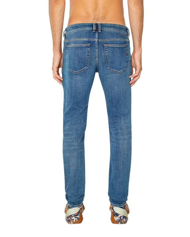 Blue Cotton Men Skinny Jean