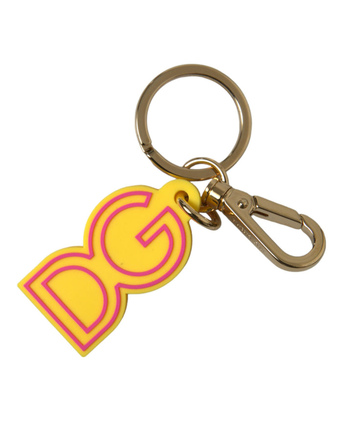 Chic Yellow Gold Keychain Charm