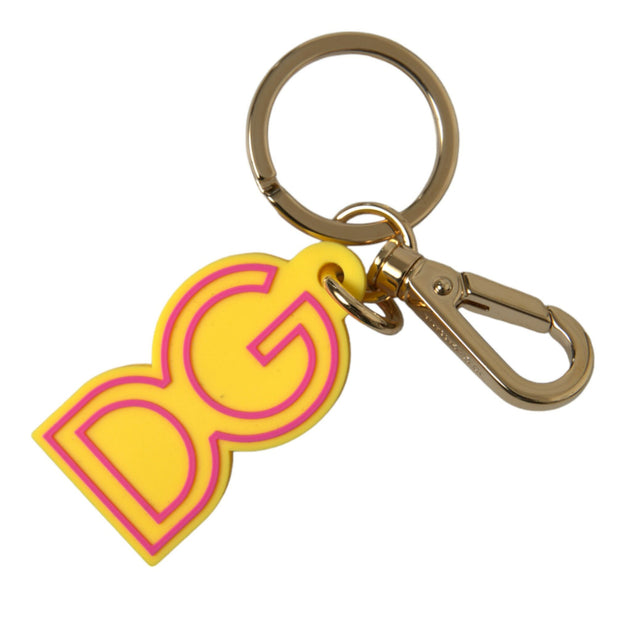 Chic Yellow Gold Keychain Charm