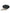 Black Rubber DG Logo Silver Brass Metal Keyring Keychain