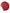 Red Calfskin Leather Round Logo Hand Mirror Holder