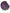 Purple Calfskin Leather Round Logo Hand Mirror Holder