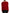 Red Wool V-neck Buttoned Cardigan Sweater