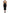 Black Sheath Halter Sleeveless Midi Dress