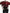 Black Red Patterned Cropped Coat Jacket