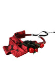 Red Cherry Sicily Embellished Women Hairband Diadem