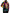 Multicolor Patchwork Cotton Collared Jacket