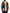 Multicolor Patchwork Cotton Collared Jacket