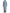 Blue Double Breasted Long Trench Coat Jacket