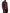 Maroon Exotic Leather Zip Biker Coat Jacket