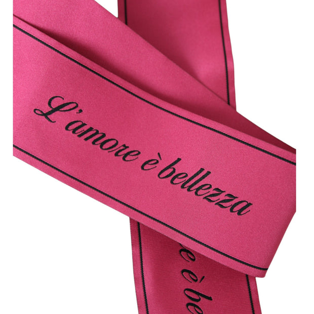 Pink L'Amore E'Bellezza Waist Belt