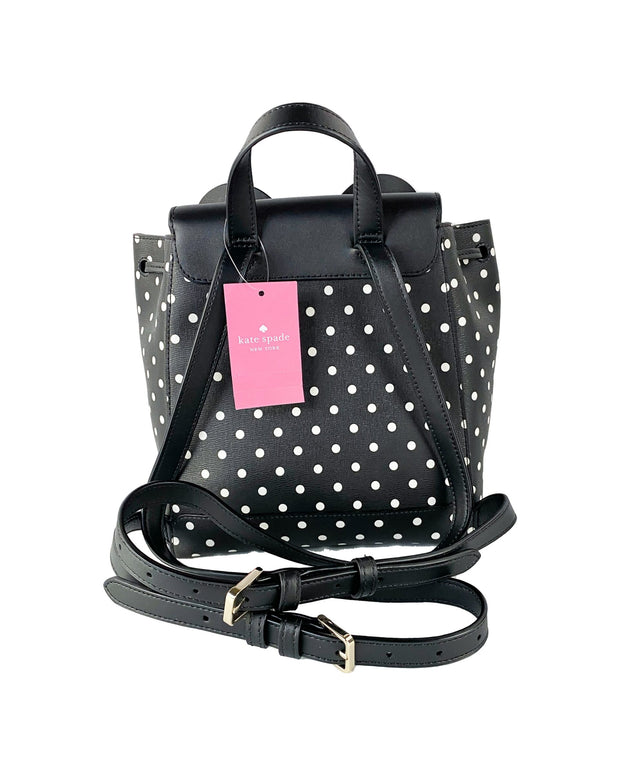 Disney Minnie Mouse Medium Leather Backpack Bookbag Bag