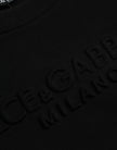 Black Cotton Long Sleeves Sweatshirt Sweater