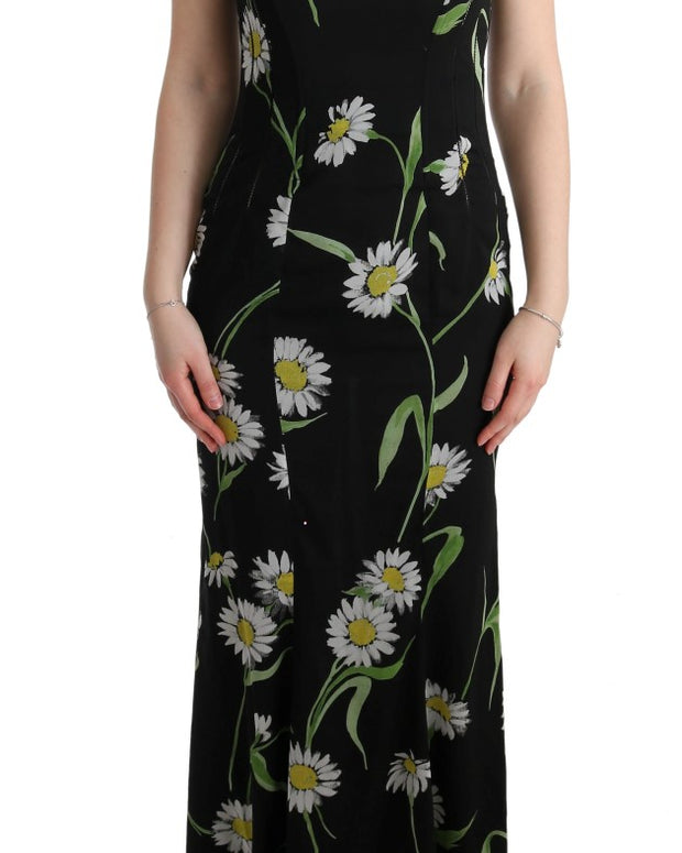 Sunflower Silk Stretch Sheath Dress