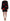 Black Lace Red Heart Shift Dress