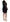 Black Lace Red Heart Shift Dress