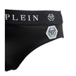 Black Polyamide Men's Swim Briefs