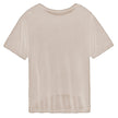 Beige Modal Women T-Shirt