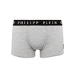 Gray Cotton Men Boxer Pack