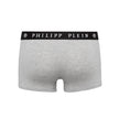 Gray Cotton Men Boxer Pack