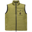 Versatile Green Down Vest for Men