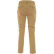 Brown Cotton Women's Trouser