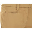 Brown Cotton Women's Trouser