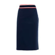 Blue Viscose Skirt