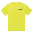 Embossed Logo Cotton T-Shirt in Yellow