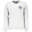 Elegant Cotton Crewneck Sweatshirt in White