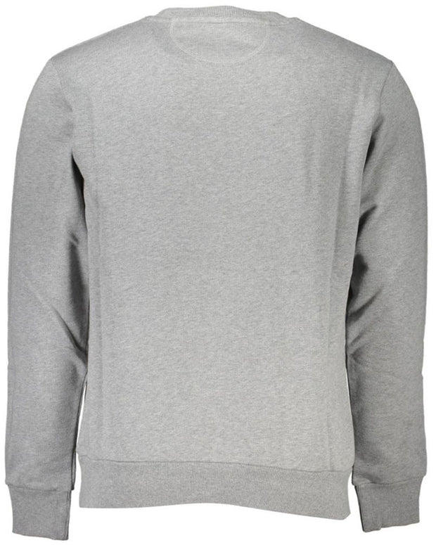 Embroidered Cotton Crewneck Sweater
