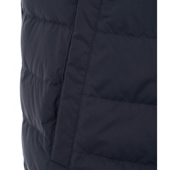 Sleek Blue Puffer Vest for a Modern Look