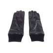 Black Lambskin Men Glove