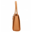 Brown Polyethylene Women Shoulder Bag