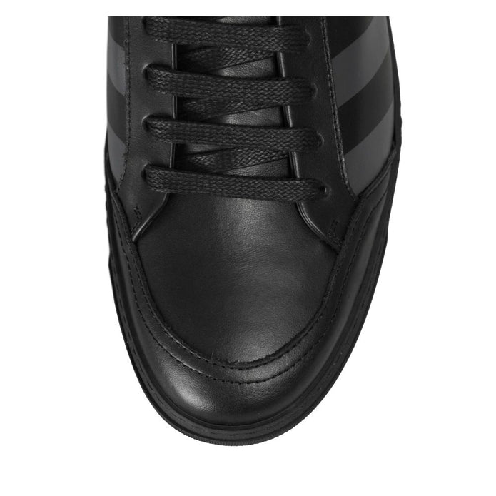 Black Calfskin Women Sneaker