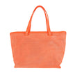 Orange Calfskin Women Handbag